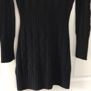 Searle $795 100% Cashmere Black Sweater Dress Searle $795 100% Cashmere Black Sweater Dress